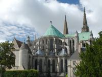 Ranní katedrála Notre Dame v Chartres