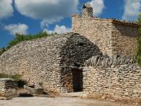 Kamenný skanzen ve Village des Bories