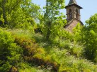 Kostelík St. Roche v Conques v Aveyronu